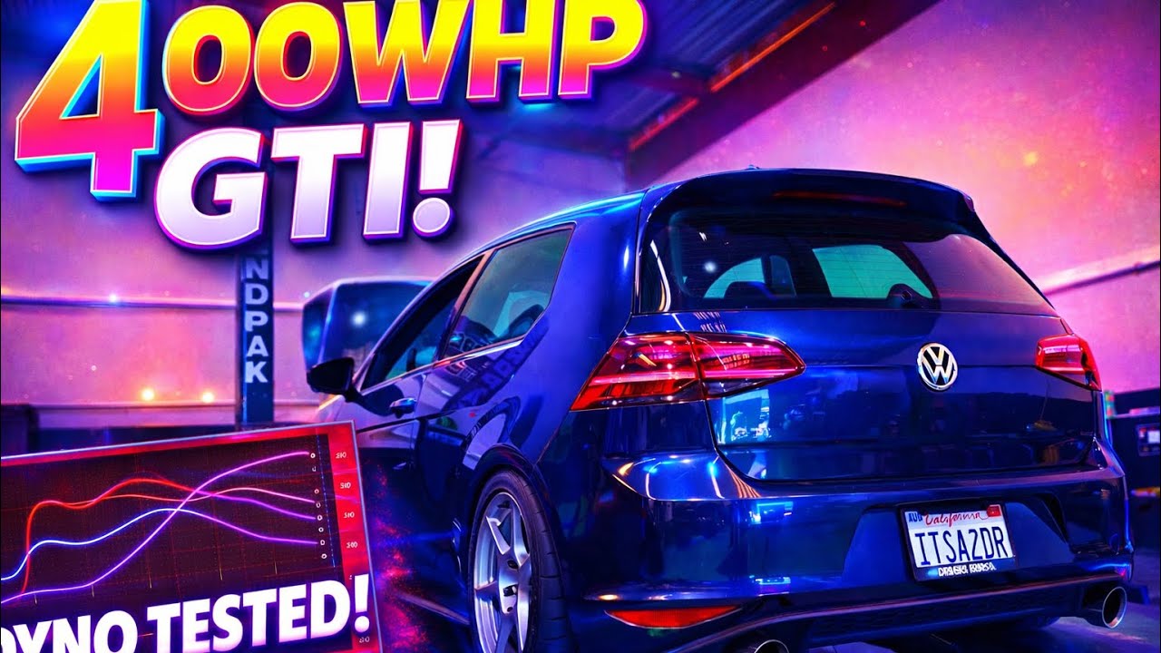 POV - Getting Your 400+WHP MK7 GTI IS38 Dyno Tuned @ Sneeky Tuned 