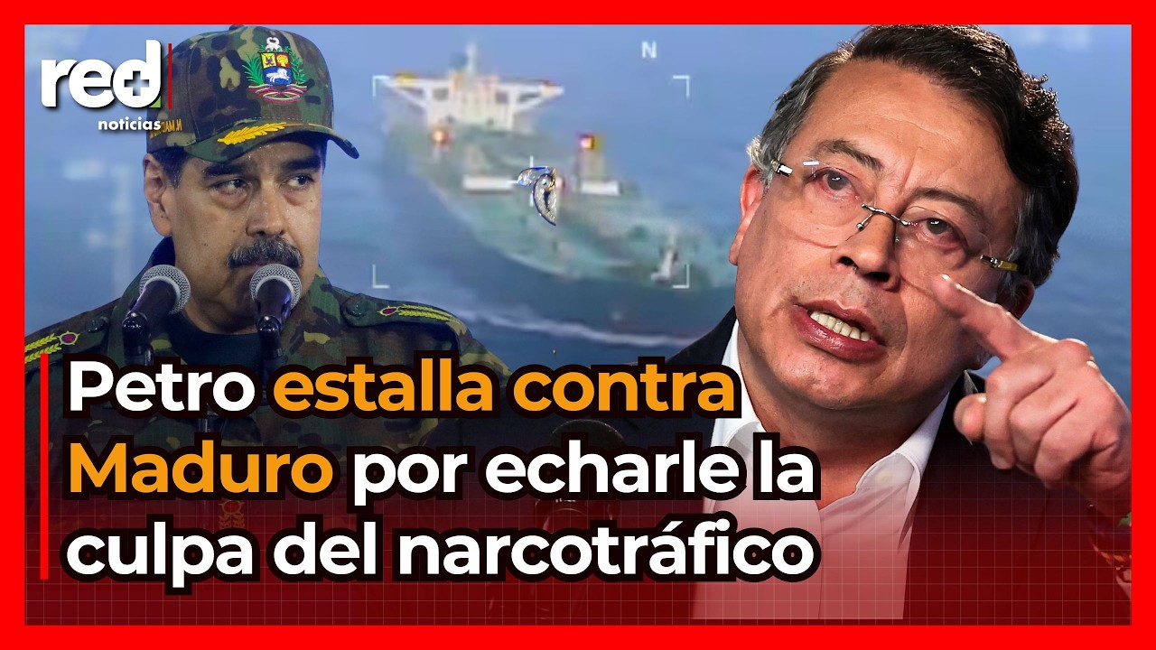 Gustavo Petro, FURIOSO con Nicol&aacute;s Maduro: no lo baja de enemigo por acusarlo ante Donald Trump: