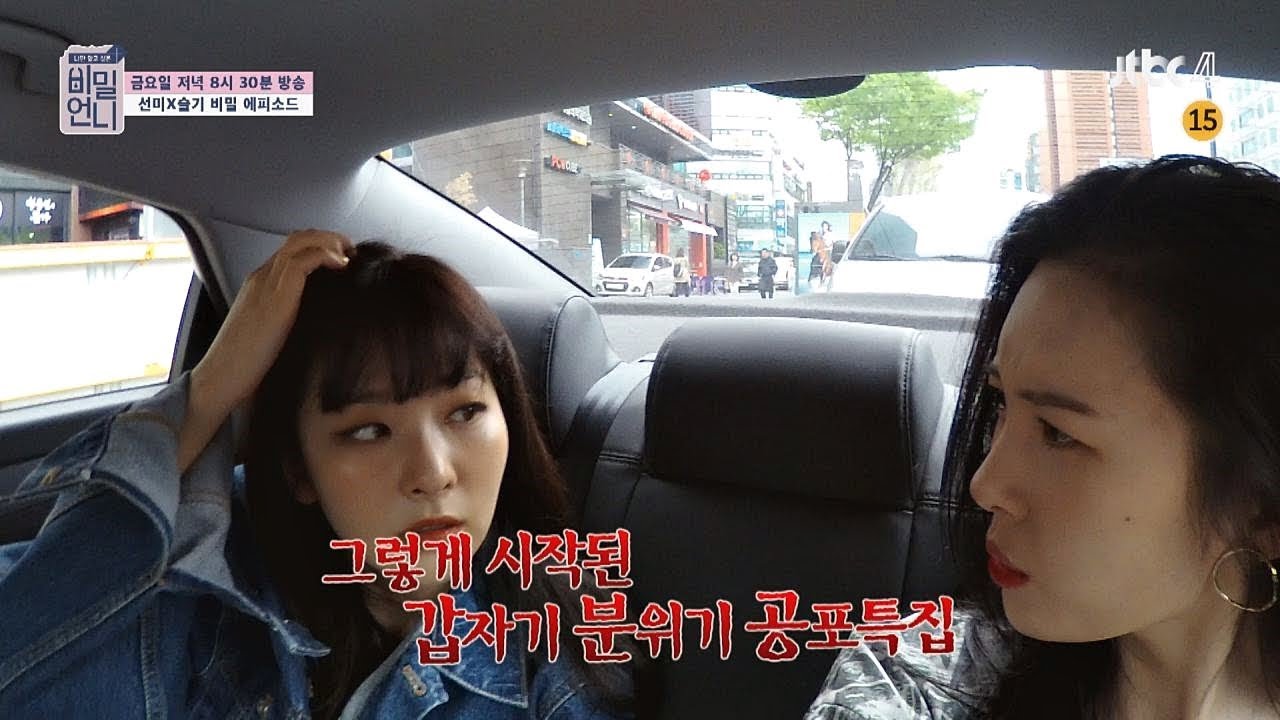[미공개] 선미(SUNMI)X슬기(SEULGI) 여름맞이 납량특집? 귀신 썰 대방출 비밀언니(secretsister) 8회