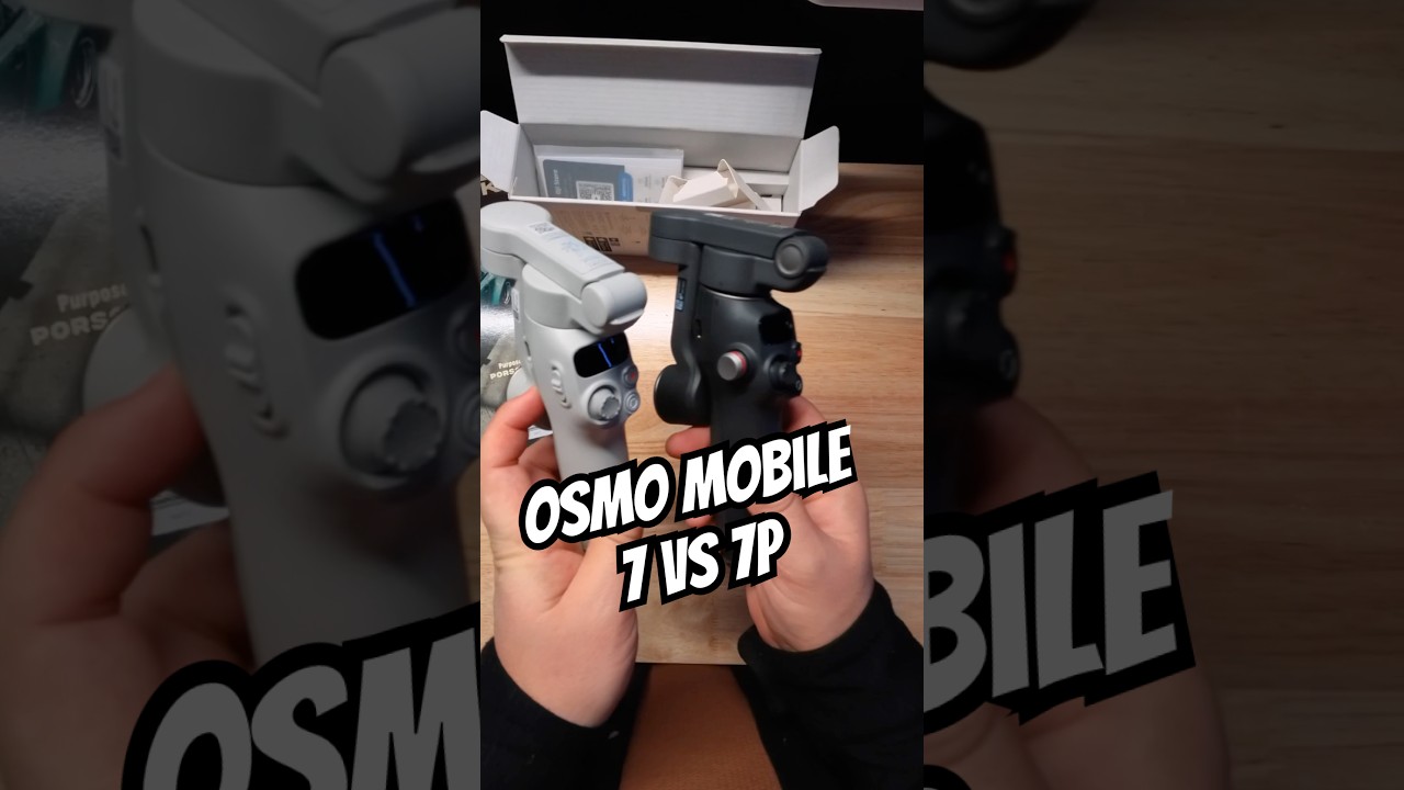 Osmo Mobile 7 vs 7P!! 😮