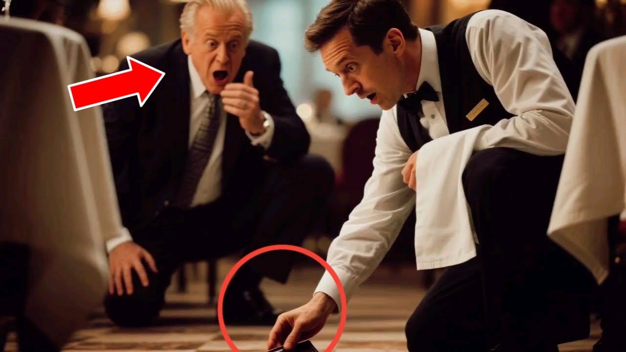 Poor Waiter Finds Wallet on Floor — What He Did Next Shocked the Billionaire