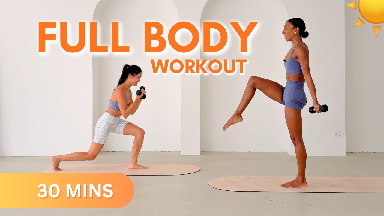 30 MIN FULL BODY POWER PILATES WORKOUT (with Lou!) ☀️ Return To Sunshine Challenge | Intermediate