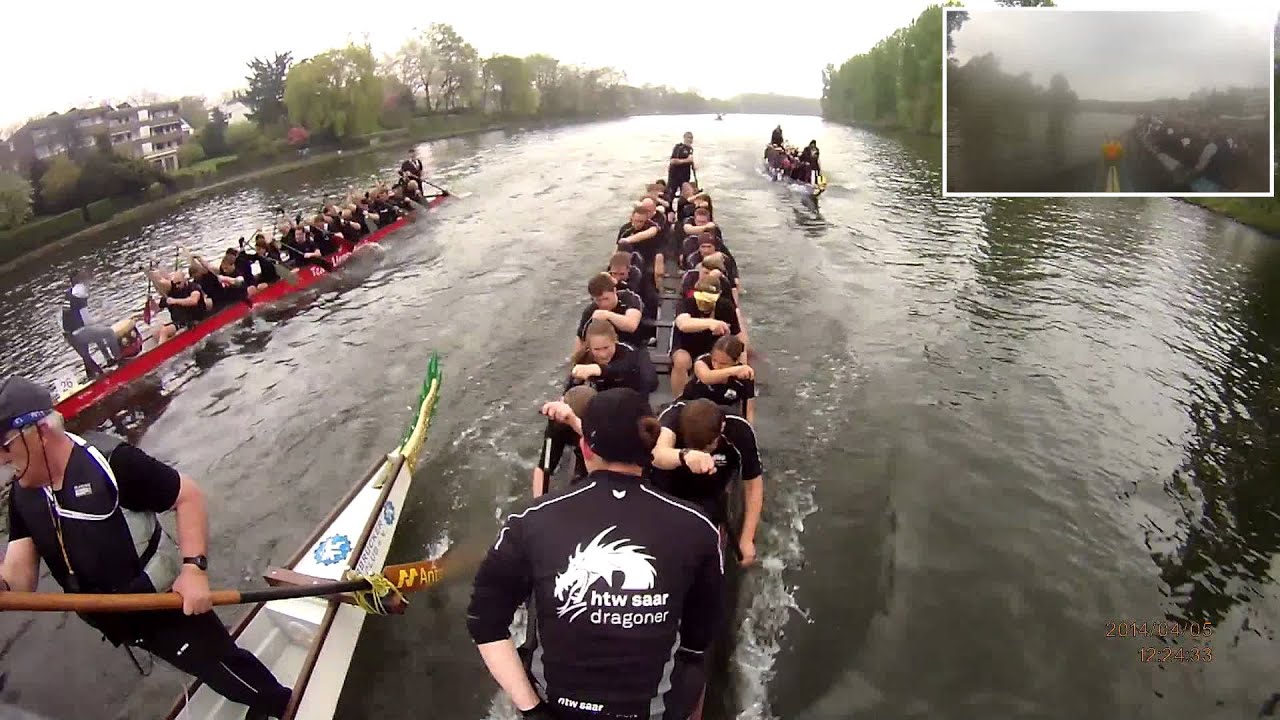 5. Deutsche Drachenboot Langstrecken Meisterschaft - Highlights HTW Dragoner