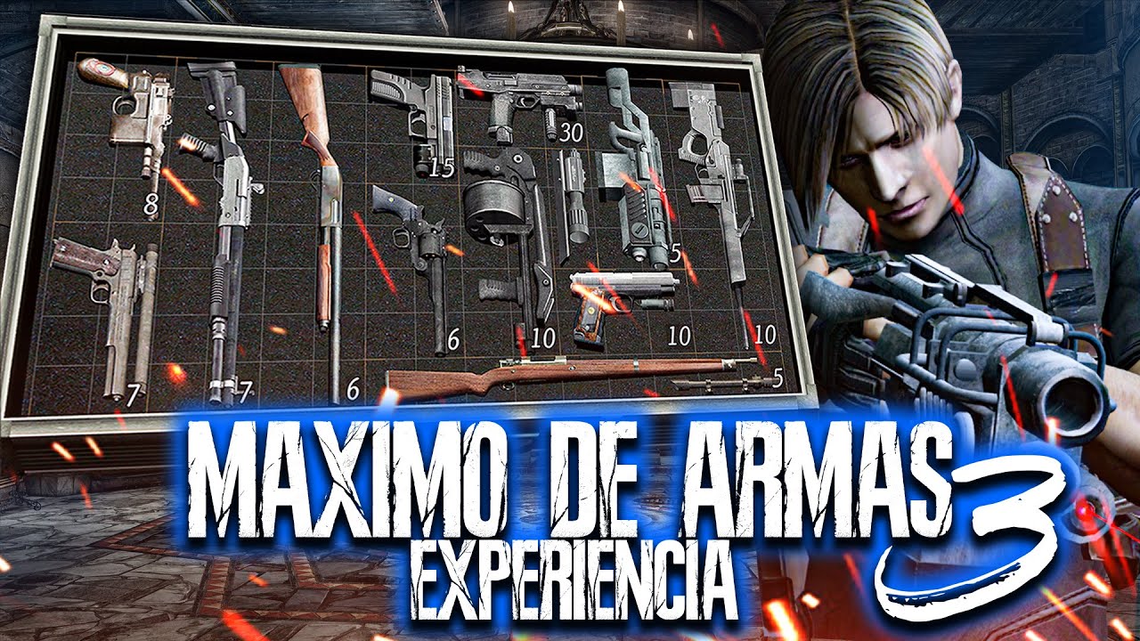 M&Aacute;XIMO de ARMAS na MALETA (sem upgrade) - RE4 EXPERI&Ecirc;NCIA - PT 3 FINAL