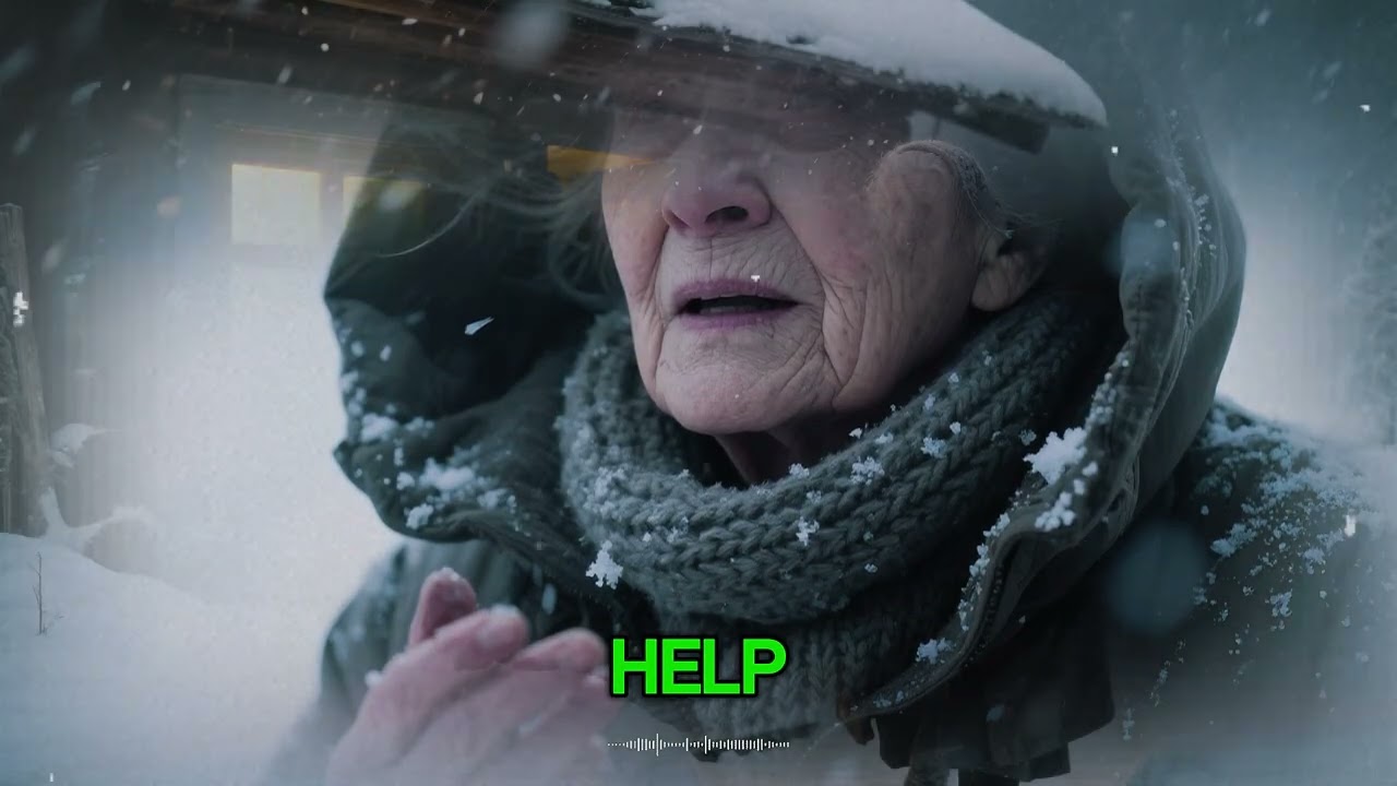 An Elderly Woman Saves a Freezing Wolf and Her Pups in the Snow What Happened Next Shocked Everyone