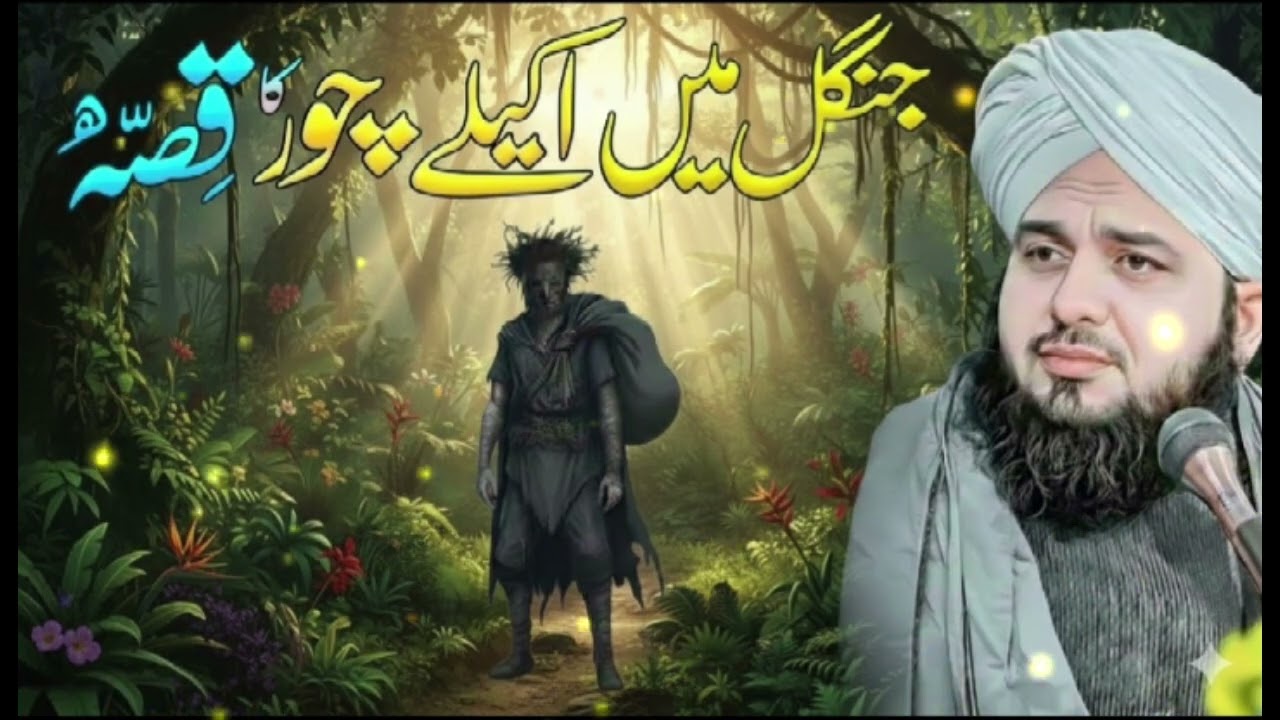 Jangal mein akelay chor Ka Waqia | Ajmal Raza Qadri New Bayan