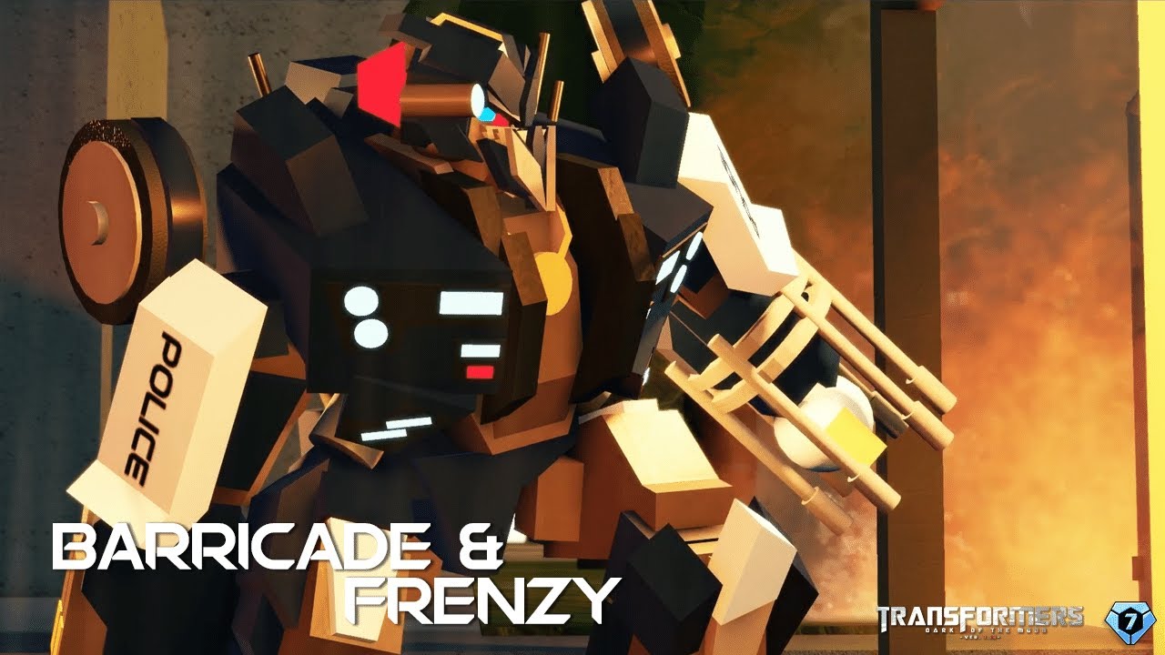 ROBLOX Transformers Dark of the Moon 1.16 Character Reveal | Enforcer Barricade & Frenzy