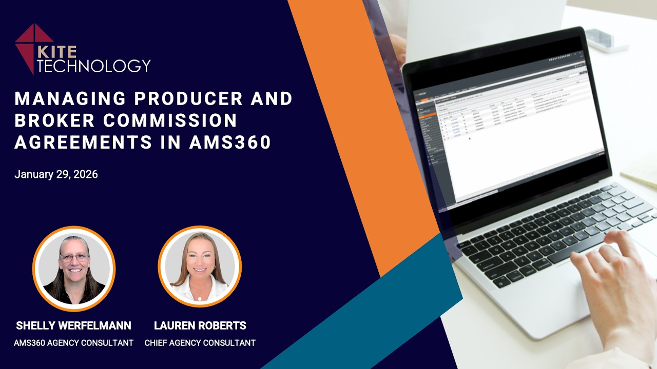 Managing Producer and Broker Commission Agreements in AMS360