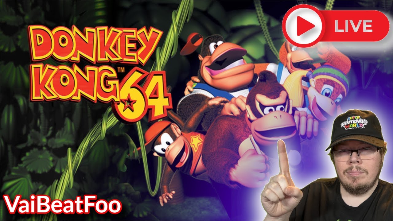 First Time Playing Donkey Kong 64! Day 5!