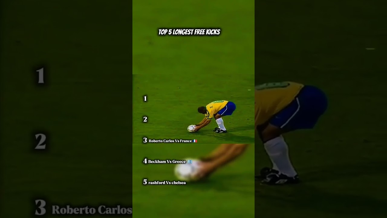 Longest free kicks 🔥#football #soccer #shorts