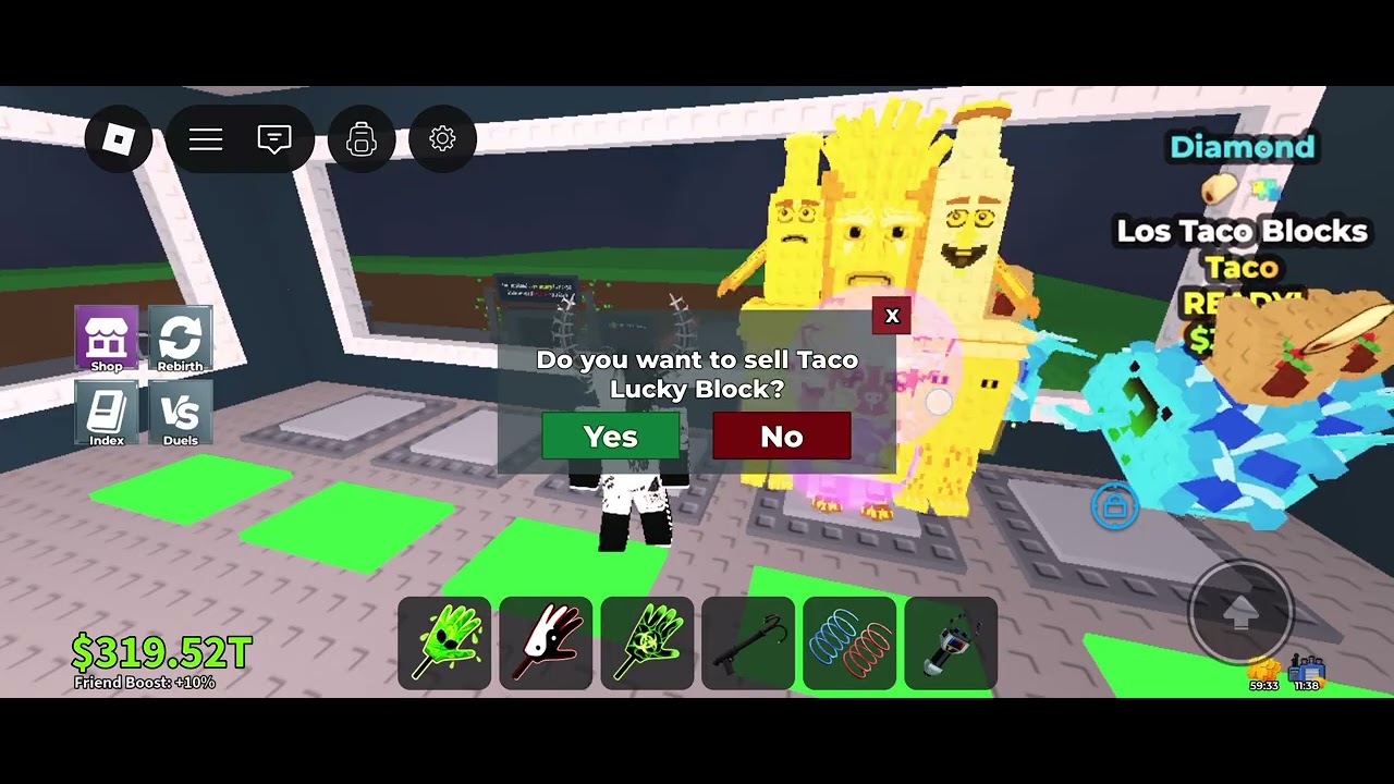 Lucky block nyitogatás part12