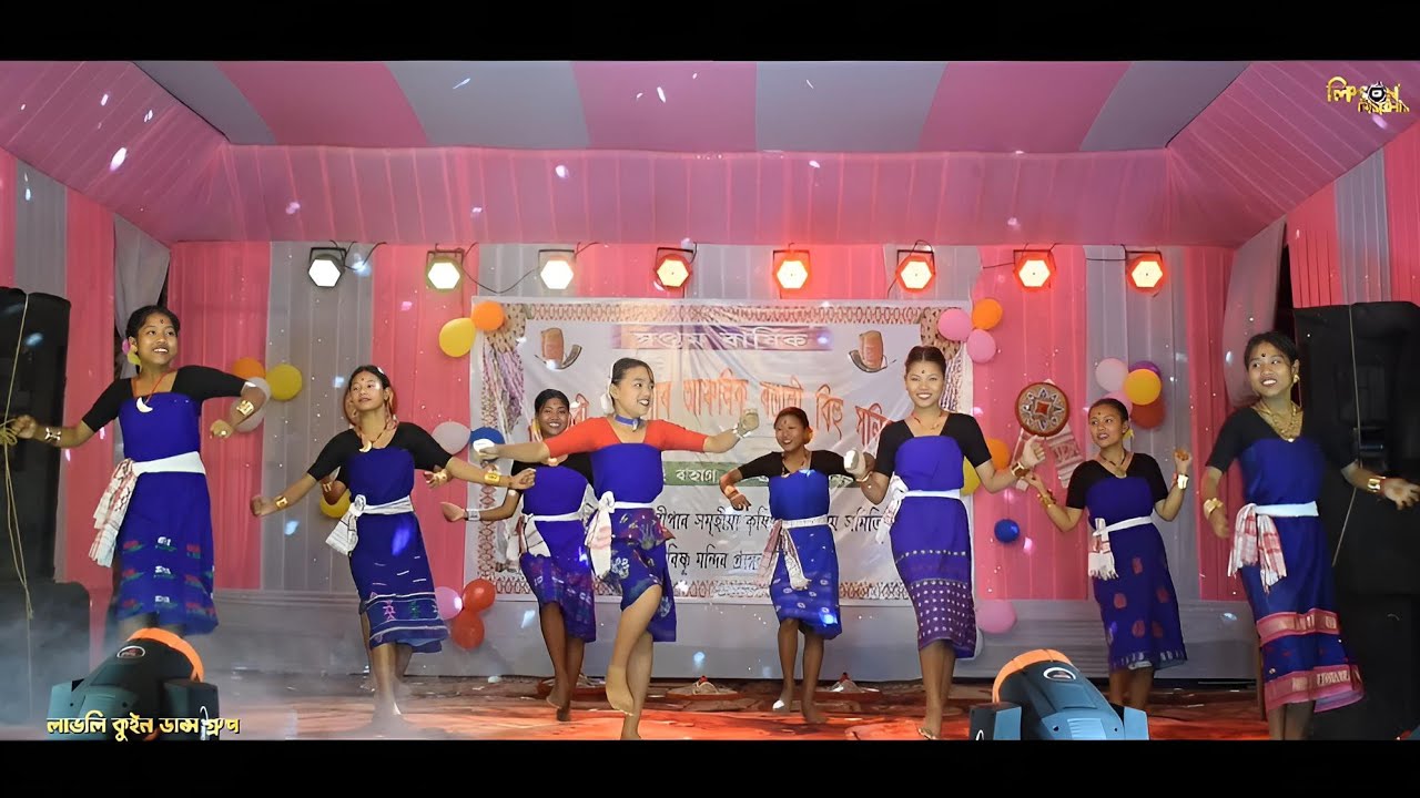 Lovely Queen Group | Assamese Mix Dance | Lalepang+ O majoni...