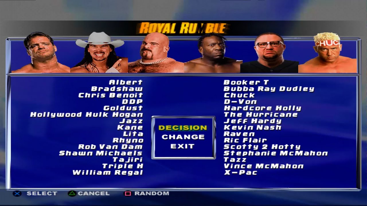WWE SmackDown! Shut Your Mouth - ROYAL RUMBLE