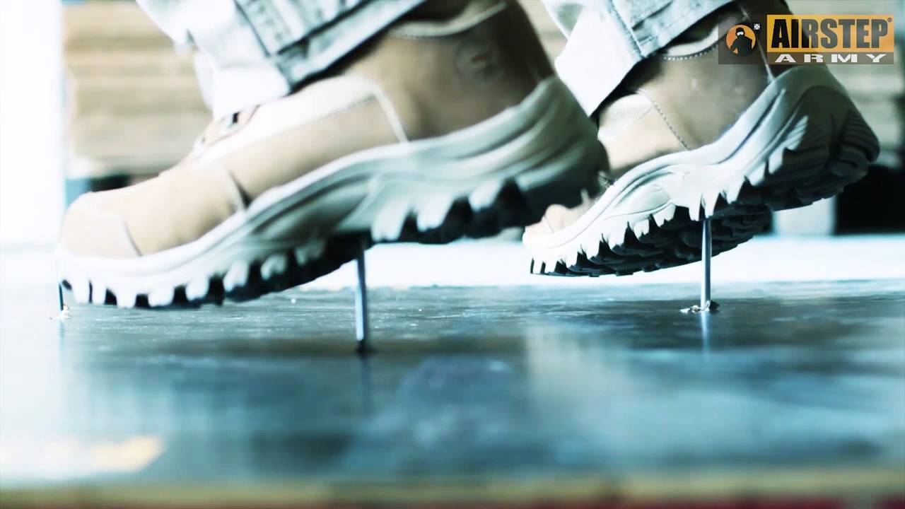 Coturno Tático com Palmilha Anti Perfuro - AIRSTEP 8625-