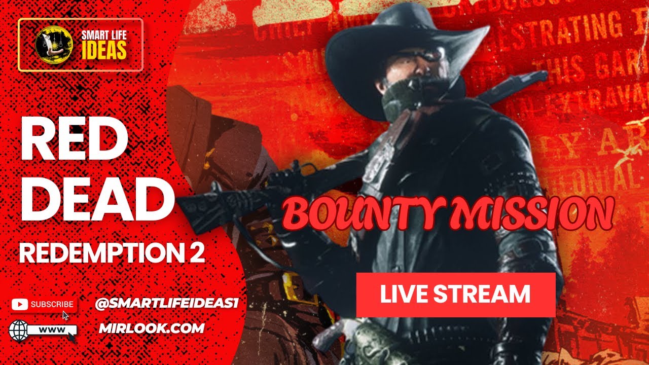 RDO Bounty Hunter LIVE: Chasing Bounties & Gold in Red Dead Online!