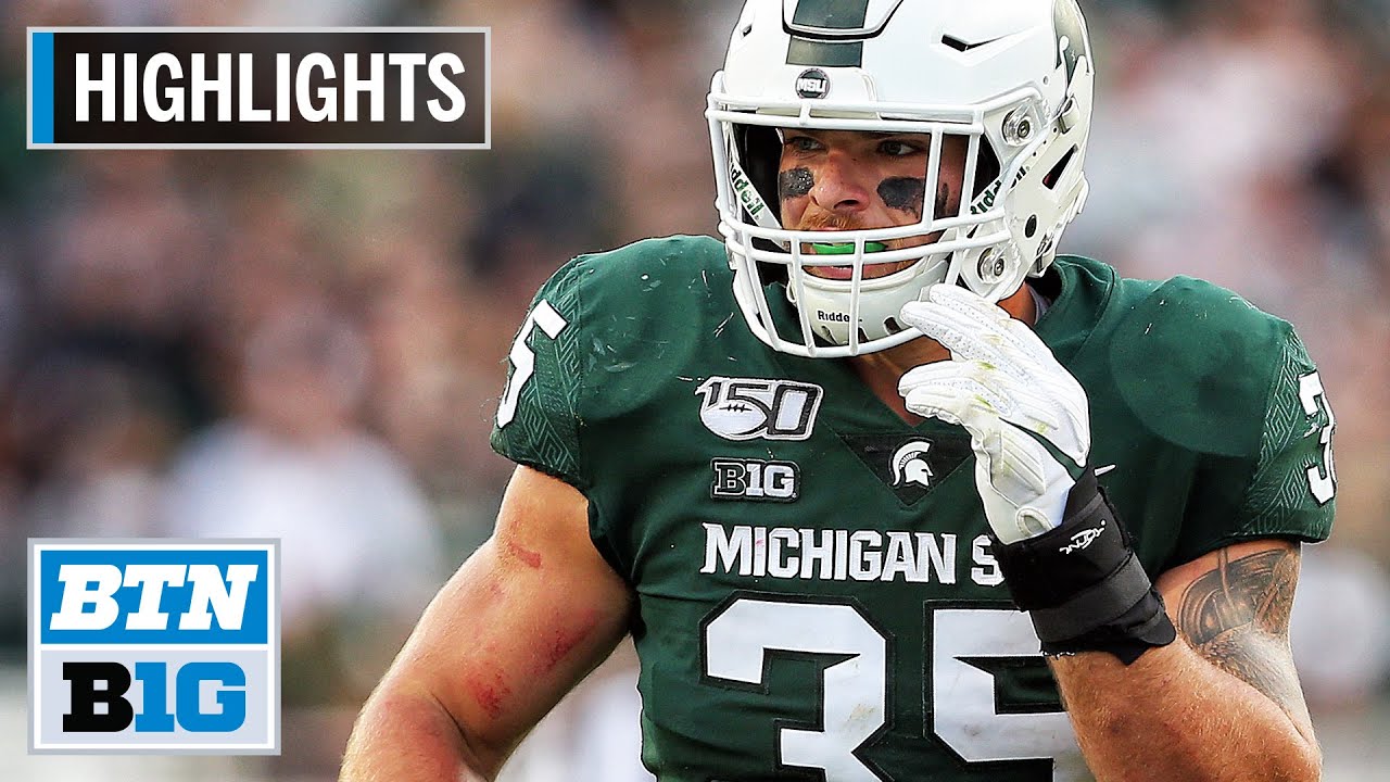 2020 NFL Draft: Michigan State Spartans LB Joe Bachie Highlights | B1G Football