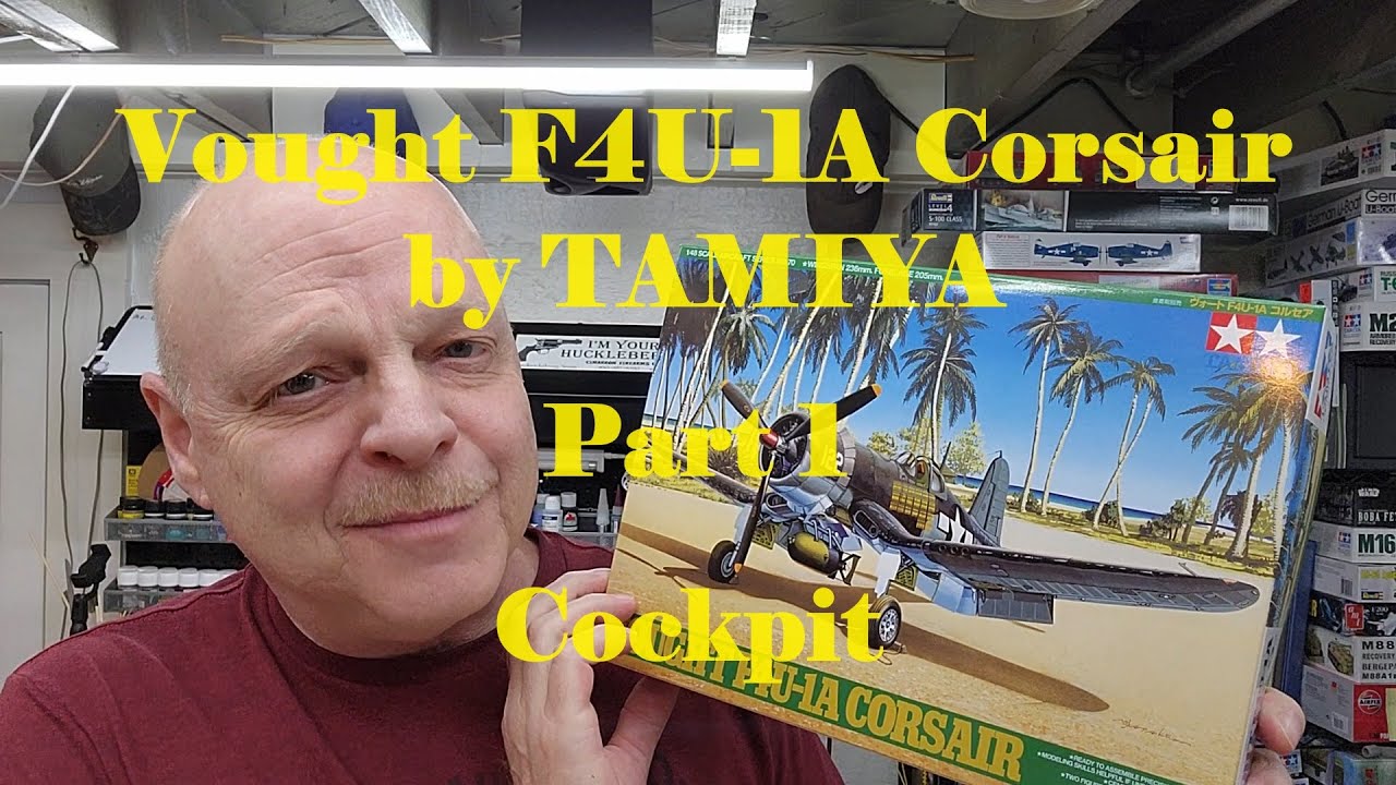 Vought F4U-1A Corsair от TAMIYA, часть 1, кабина +