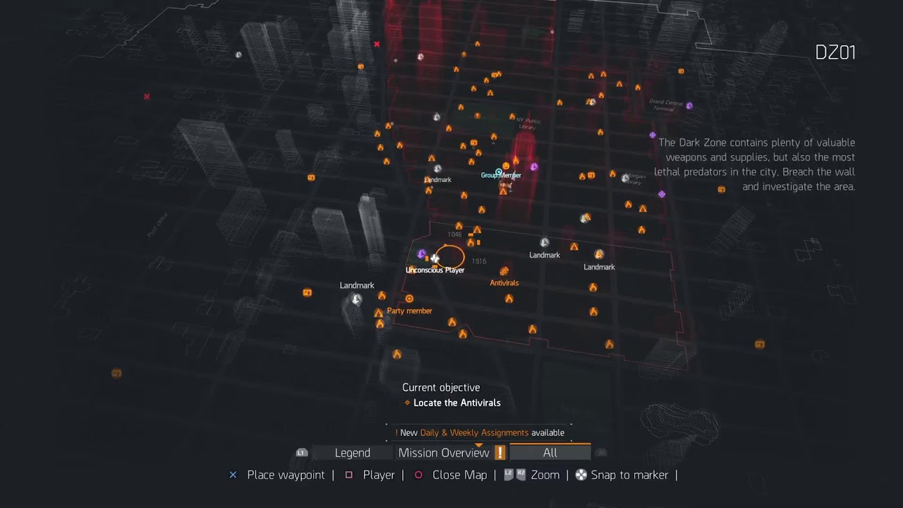 the division 1 survival