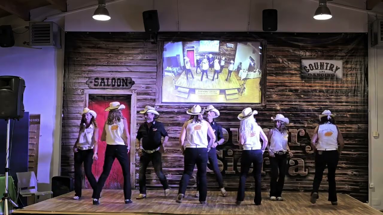 Catalonian Friends. 7° concurso de coreografías de Country Sierra Madrid Madrid.