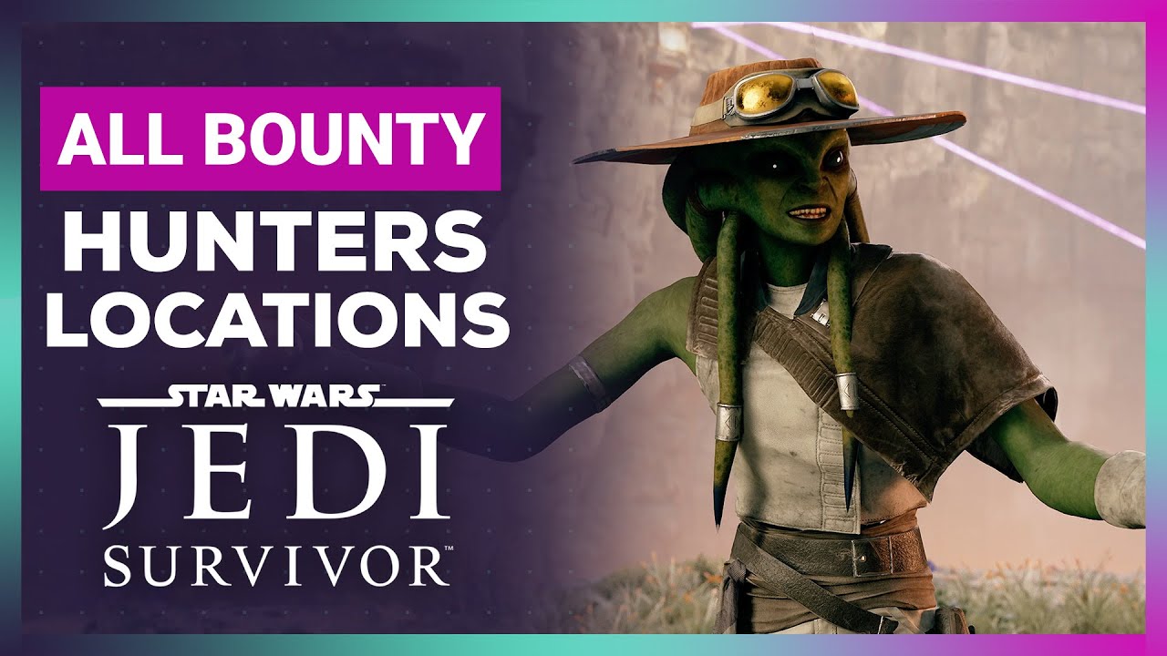Star Wars Jedi Survivor All Bounty Hunters Locations & Boss Fights (PS5 4K)