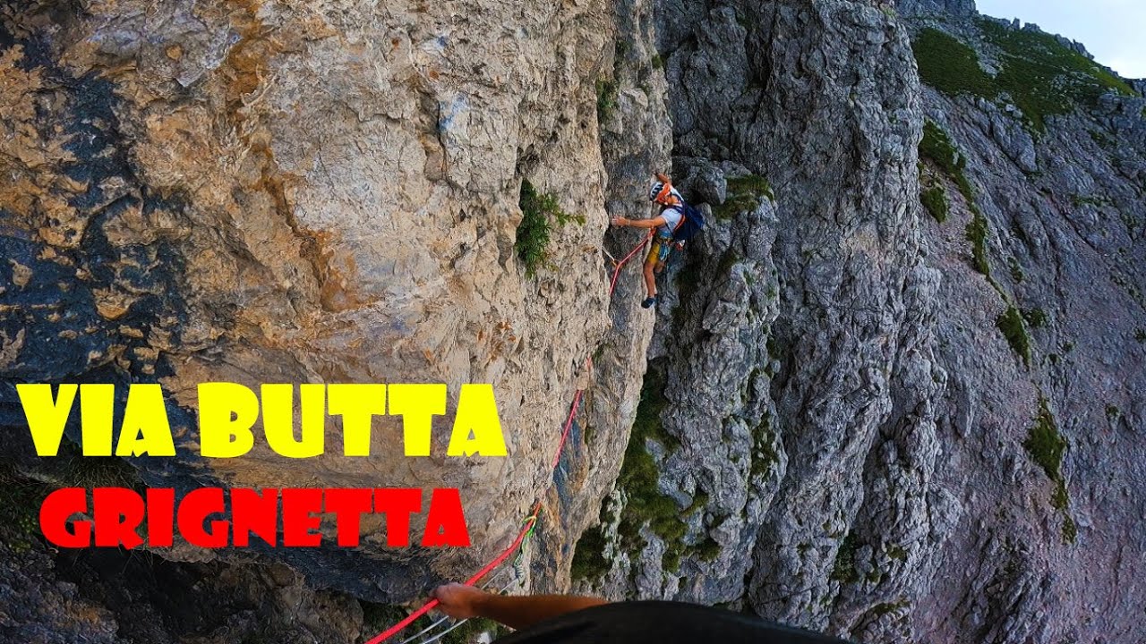 TRAVERSO TECNICO! - VIA BUTTA - TORRIONE MAGNAGHI CENTRALE - GRIGNA MERIDIONALE
