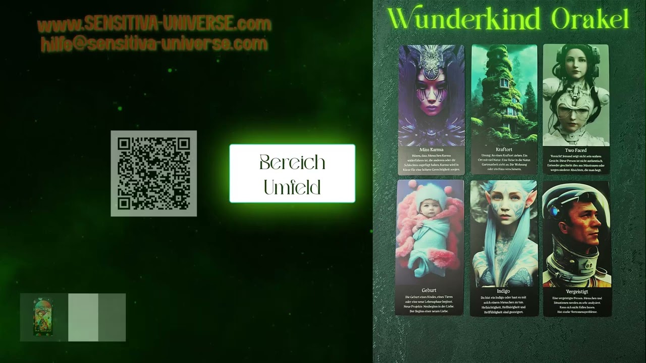 SENSITIVA UNIVERSE® Eine Person bekommt ihr Karma für das, was sie getan hat! Frische Energien! ♥