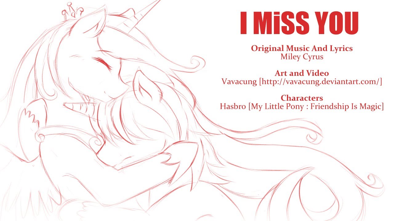 [PMV] I Miss You : Princess Cadence Another Story [Animatic]