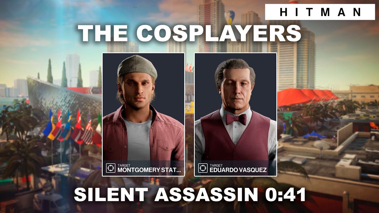 HITMAN WoA - The Cosplayers (0:41) - Featured Contract