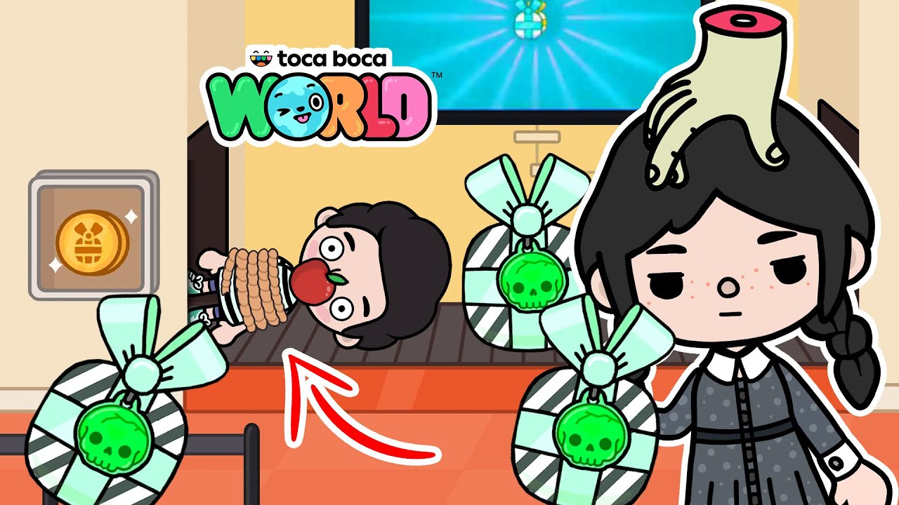ВСЕ БЕСПЛАТНЫЕ ХАКИ в Toca Boca World! Секретные хаки про Уэнсдей Аддамс 👀 часть 1