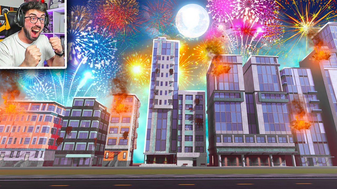 REVIENTO UNA CIUDAD CON FUEGOS ARTIFICIALES 💥 | Fireworks Mania