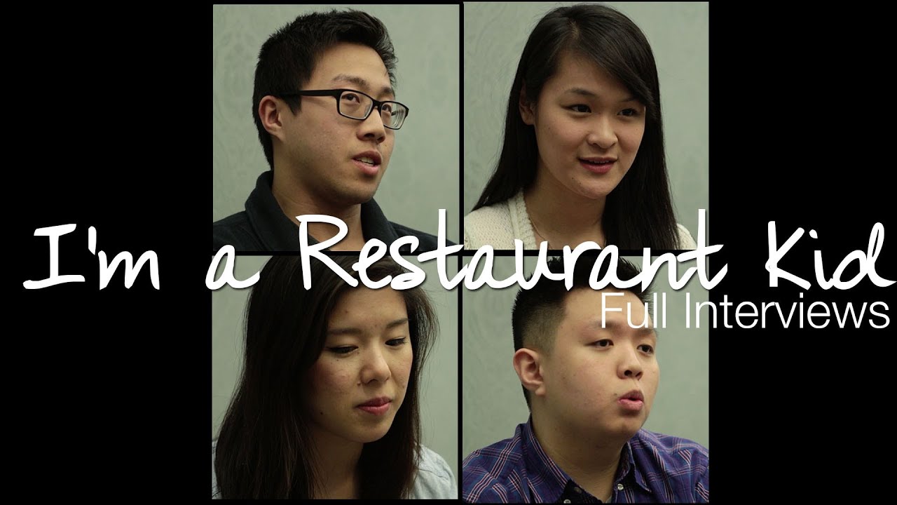 I'm A Restaurant Kid | FULL INTERVIEWS