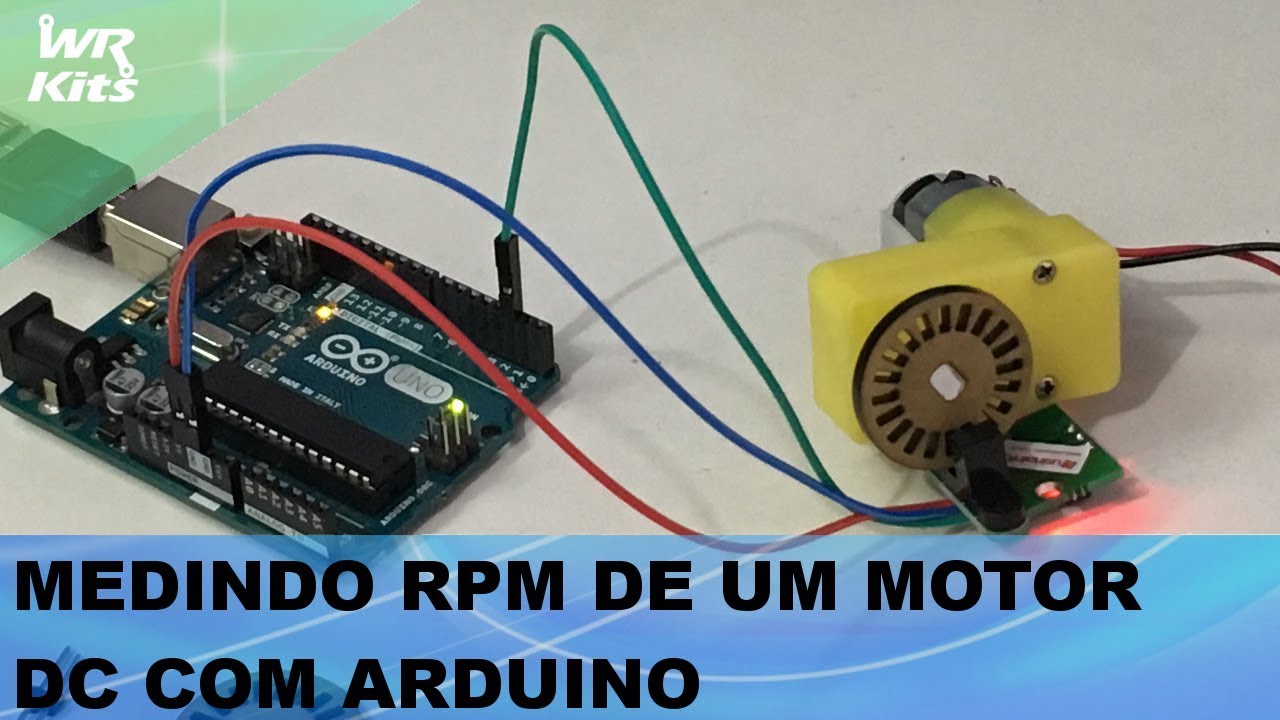 MEDINDO RPM DE MOTOR DC COM ARDUINO