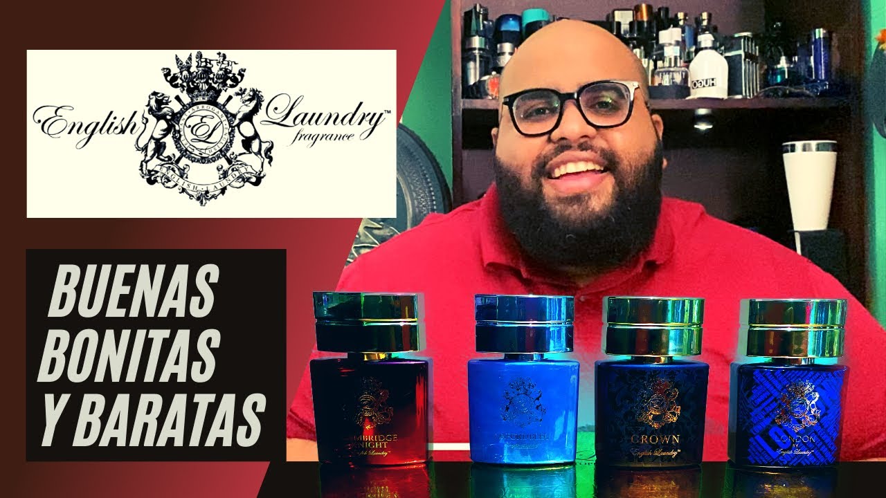 Fragancias económicas English Laundry: Cambridge Knight, London, Oxford Blue y Crown