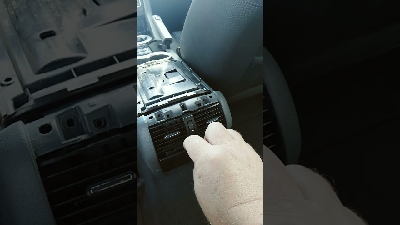 VE II SV6 Console lid hinge removal.