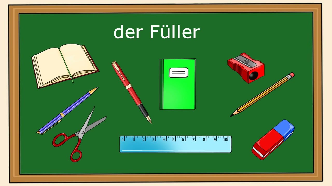 Schulsachen/German vocabulary