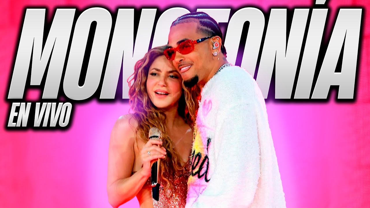 SHAKIRA Y OZUNA - MONOTONIA ( EN VIVO ) | PRESENTACIÓN DE SHAKIRA EN METLIFE STADIUM | NEW JERSEY