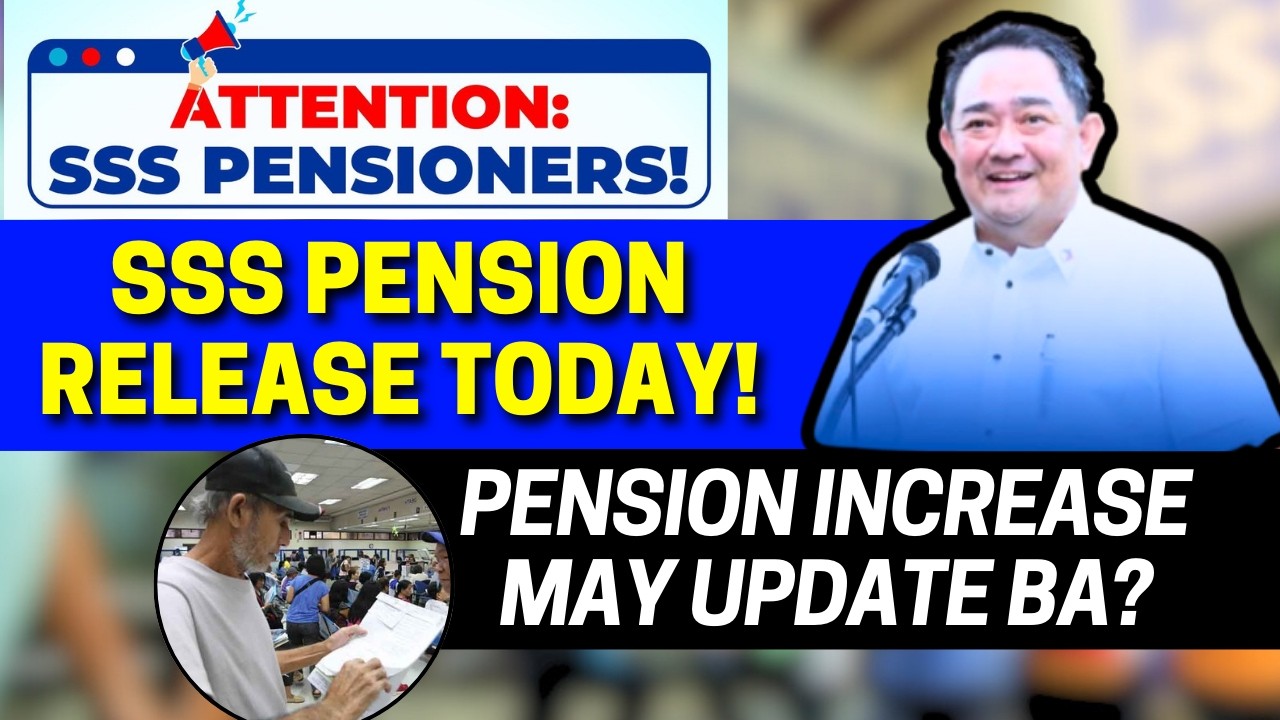 ✅ALERT SSS PENSIONERS! PENSION RELEASE TODAY! PAPASOK NA SA ATM NYO! PENSION INCREASE MAY UPDATE BA?