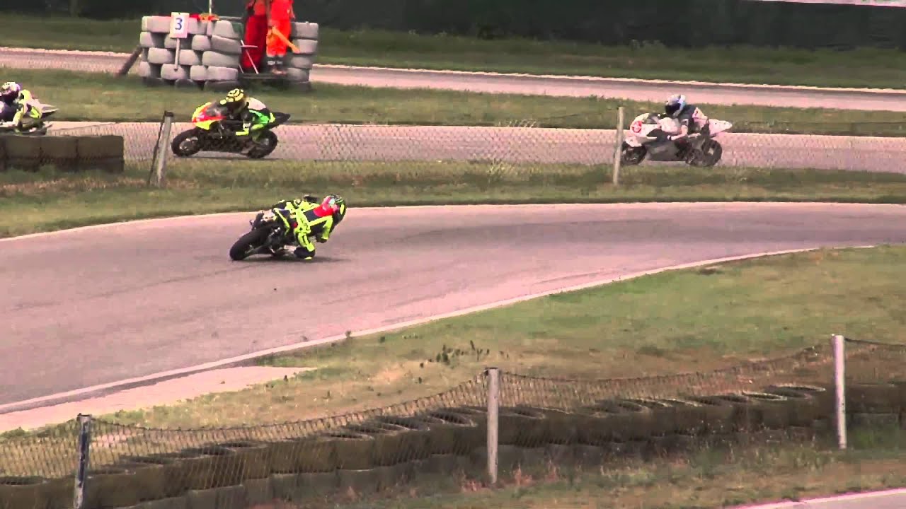 CIV Junior -- Gara2 MiniGP50 a Pomposa,Davide Baldini Campione
