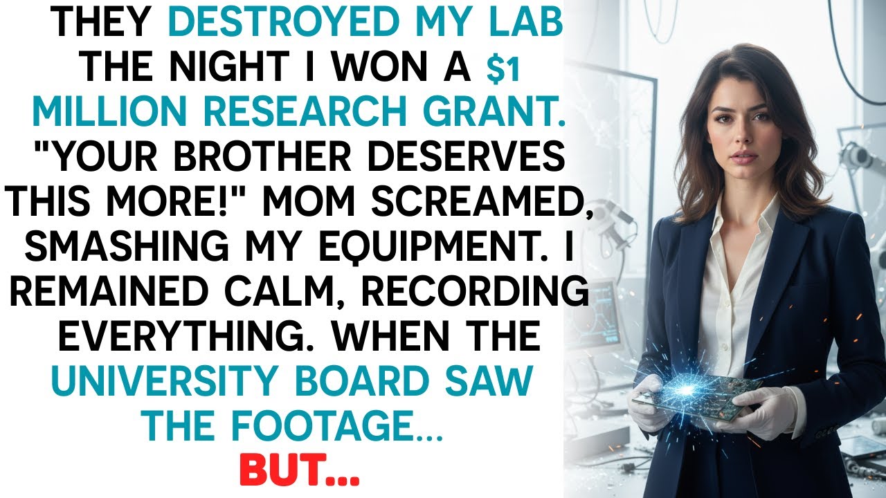 At My Phd Celebration, My Parents Demanded I Give My Research Grant To My Brother. I Refused—Mom...