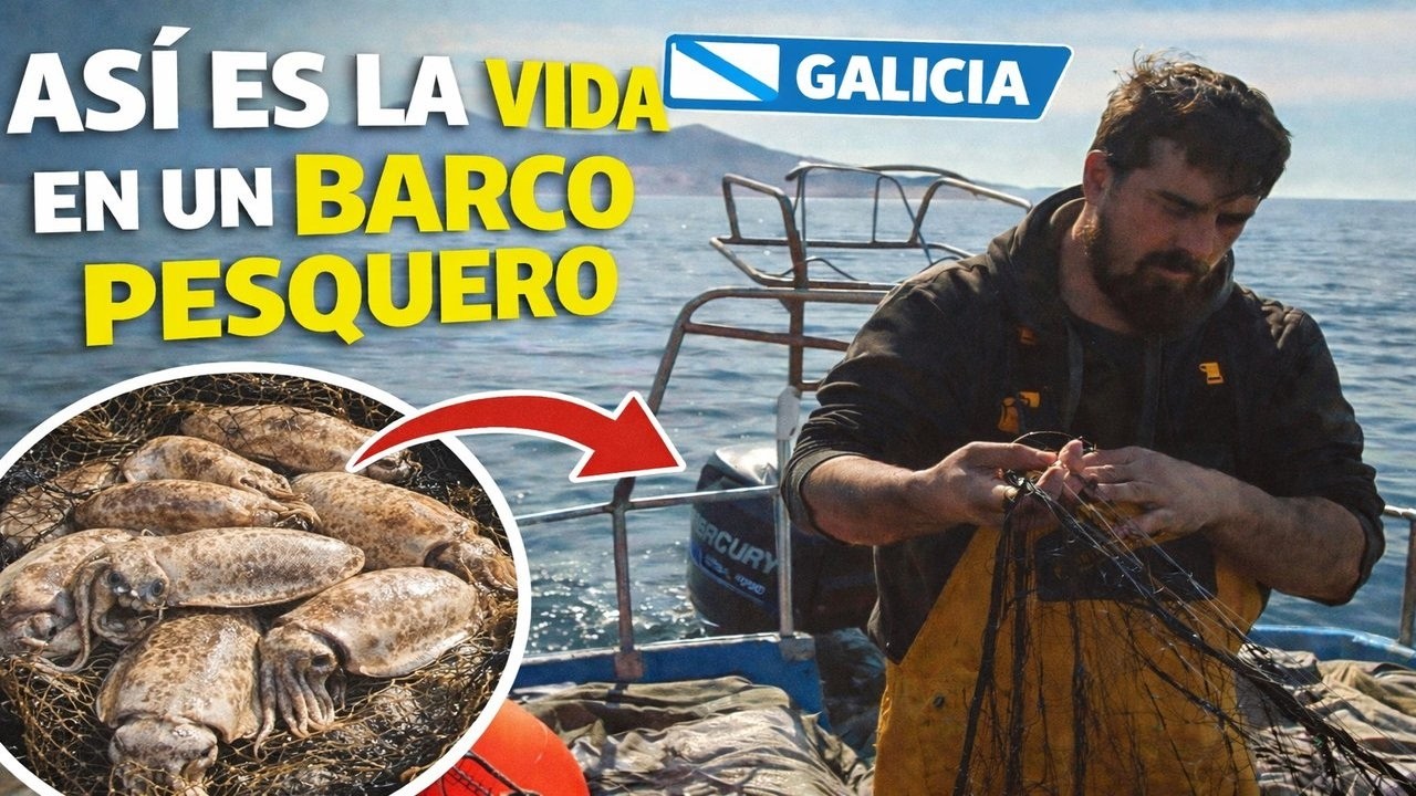 UN DÍA TRABAJANDO EN LA PESCA