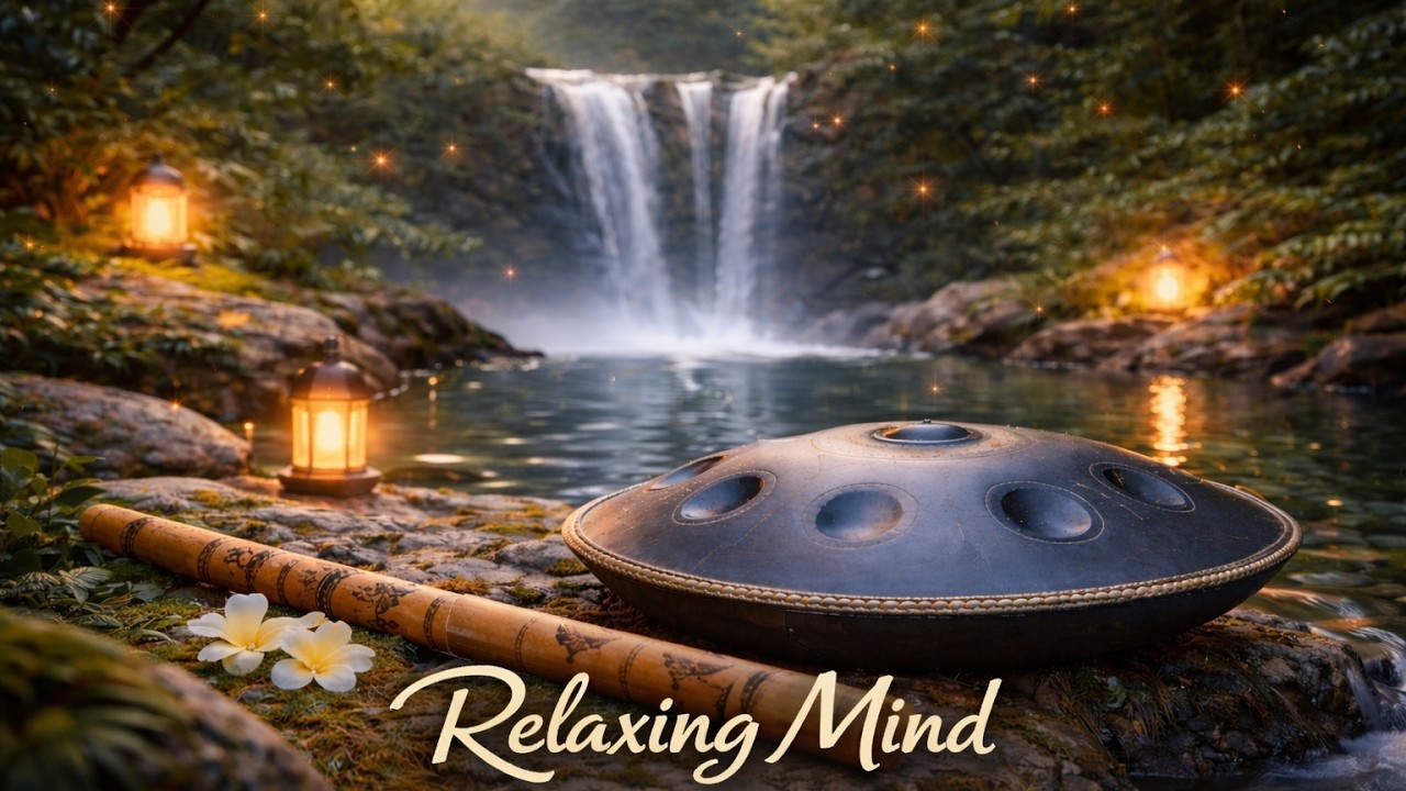 432Hz Healing Frequency Music ✨ | Deep Relaxation Instrumental with Flute & Handpan