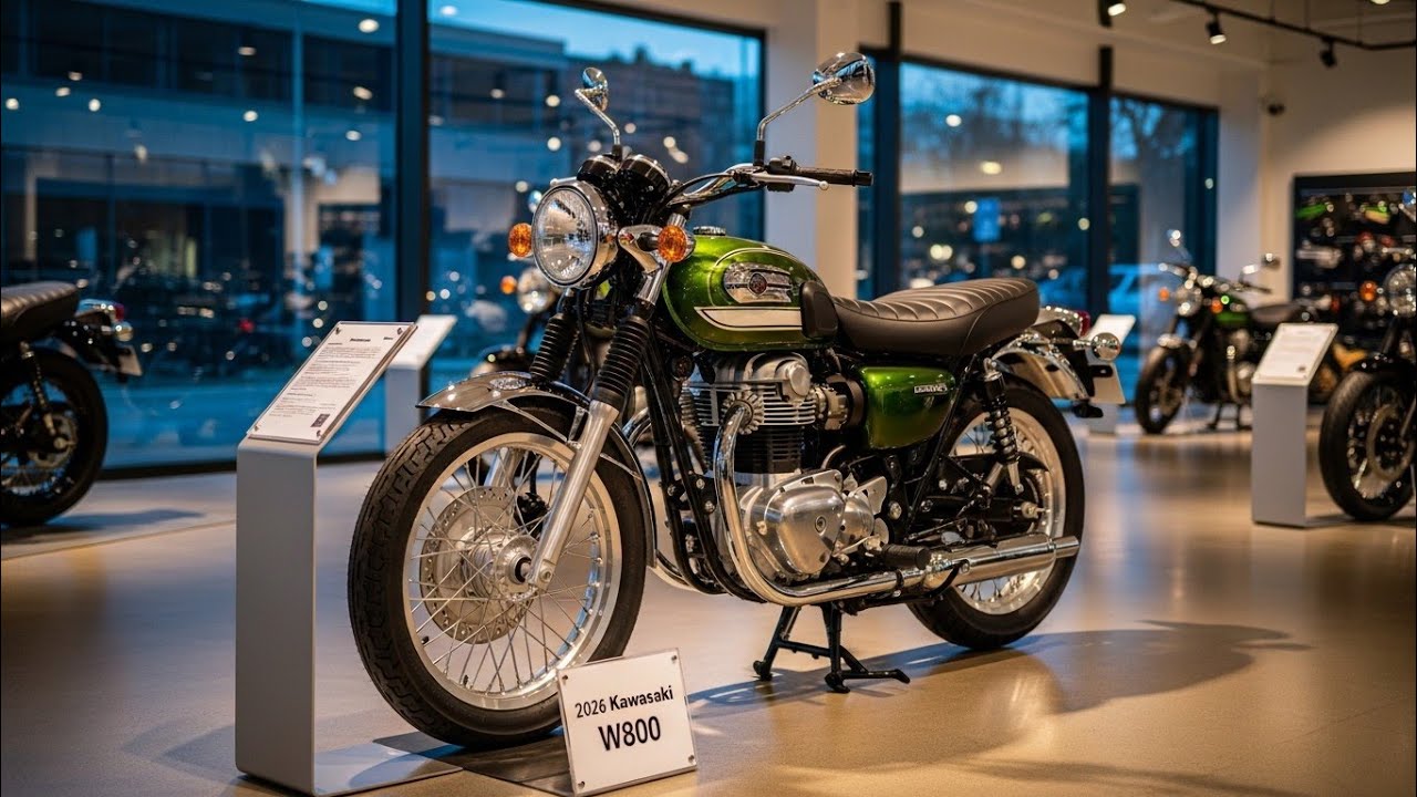 2026 Kawasaki W800 Review 🔥 Classic Retro Bike with Modern Power | Full Details