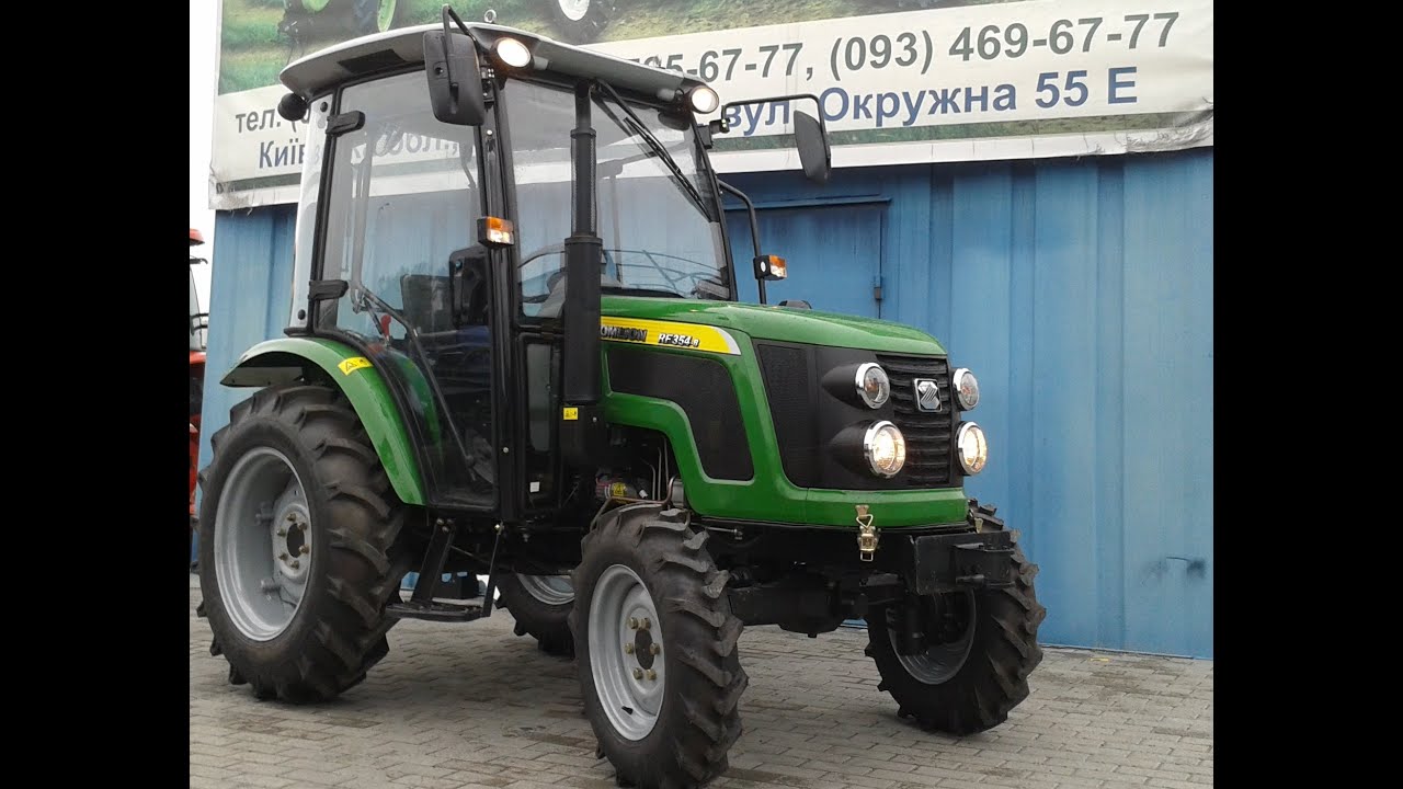Мини-трактор Zoomlion-RF354B /Зумлион-354/ с кабиной minitrak.com.ua