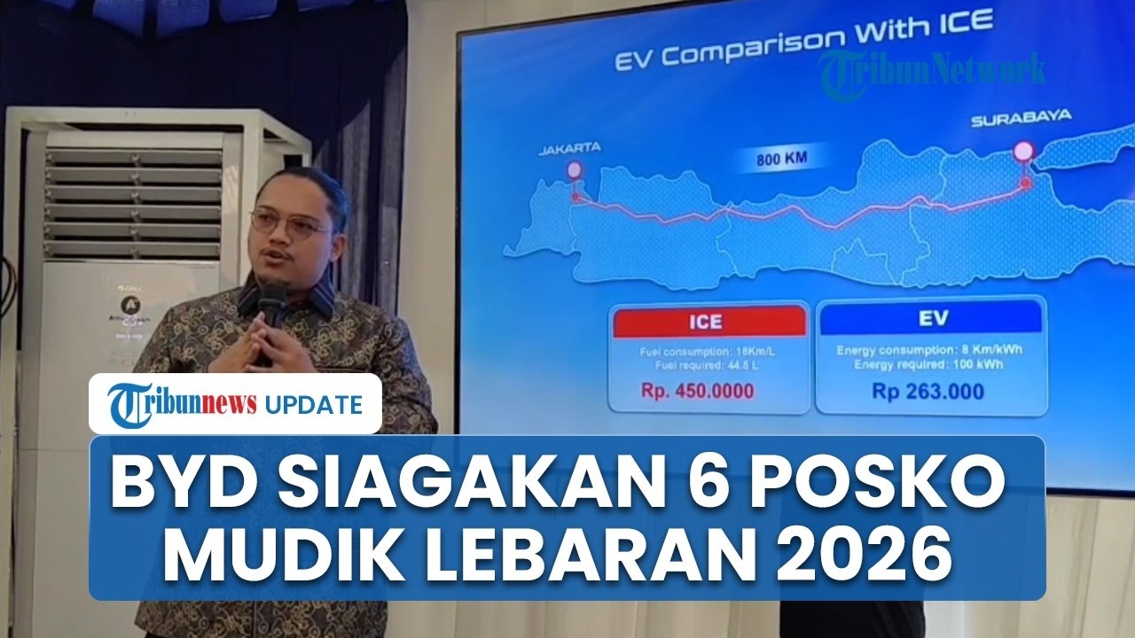🔴BYD Resmikan Posko Mudik di Rest Area KM 57 Tol Japek, Siapkan Layanan Gratis untuk Pemudik