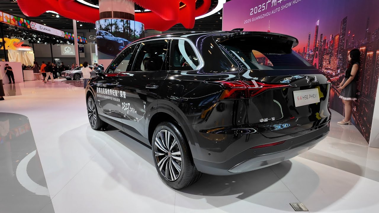 2026 Hongqi HS6 PHEV exterior (with multiple colors) interior dynamic video