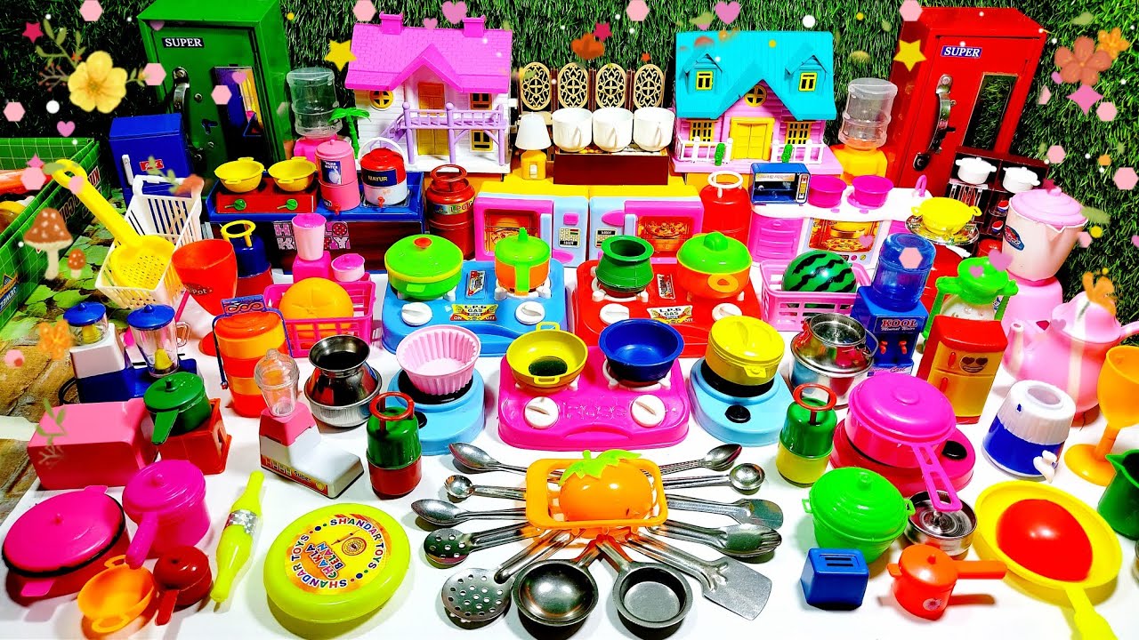 8 minute Unboxing Disney Hello Kitty Kitchen set ASMR Epi-168 #kitchensetunboxing #asmr #kitty
