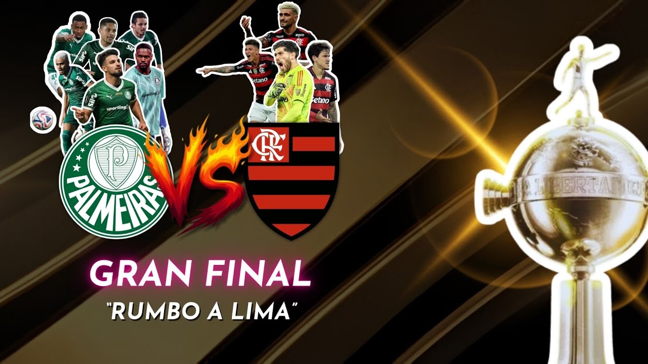 ⚔️🇧🇷FINAL DE LIBERTADORES 2025: Palmeiras vs. Flamengo (El Duelo Consagratorio)