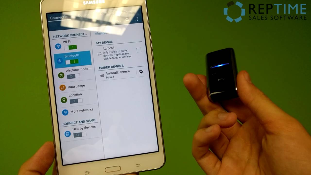 Pairing the Opticon OPN Scanner