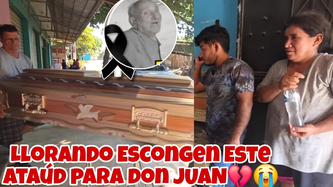 Con el Corazon En Mil P3DAZOS😭Doña ESTELA Y PONCHO Escogen Llorando el ATAÚD De Don JUAN💔😔
