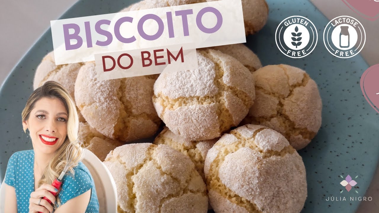 Bolachinha de Limão Sem Glúten e Vegana | Receita Deliciosa | Julia Nigro
